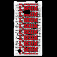 Coque Nokia Lumia 720 L'seum rouge