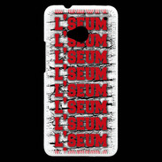 Coque HTC One L'seum rouge