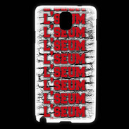 Coque Samsung Galaxy Note 3 L'seum rouge