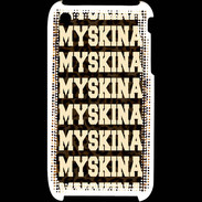 Coque iPhone 3G / 3GS Myskina Léopard