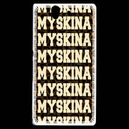 Coque Sony Xperia Z Myskina Léopard