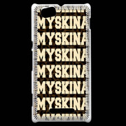 Coque Sony Xperia M Myskina Léopard