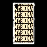 Coque Sony Xpéria Z1 Myskina Léopard