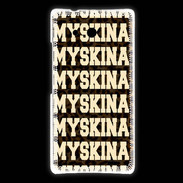 Coque Huawei Ascend Mate Myskina Léopard