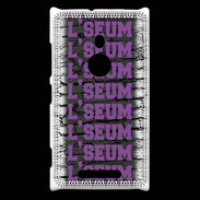 Coque Nokia Lumia 925 L'seum violet