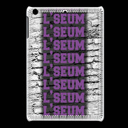 Coque iPadMini L'seum violet