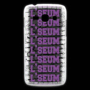 Coque Samsung Galaxy Ace3 L'seum violet