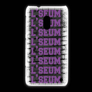 Coque Nokia Lumia 620 L'seum violet