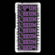 Coque Huawei Ascend Mate L'seum violet