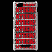 Coque Sony Xperia M Myskina Rouge