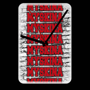 Grande pendule murale Myskina Rouge