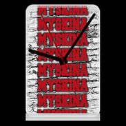 Pendule de bureau Myskina Rouge