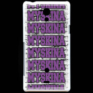 Coque Sony Xperia T Myskina Violet