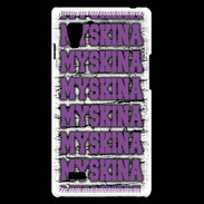 Coque LG Optimus L9 Myskina Violet