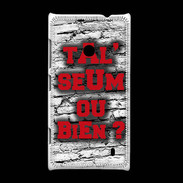Coque Nokia Lumia 520 Ta l'seum ou bien Rouge