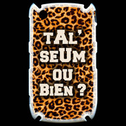 Coque Blackberry 8520 Ta l'seum ou bien Léopard