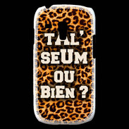 Coque Samsung Galaxy S3 Mini Ta l'seum ou bien Léopard