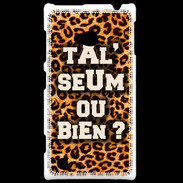 Coque Nokia Lumia 720 Ta l'seum ou bien Léopard