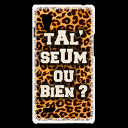 Coque LG Optimus L9 Ta l'seum ou bien Léopard