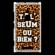 Coque Nokia Lumia 925 Ta l'seum ou bien Léopard