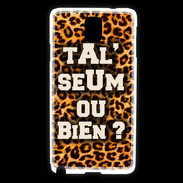 Coque Samsung Galaxy Note 3 Ta l'seum ou bien Léopard