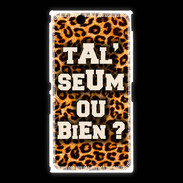 Coque Sony Xpéria Z Ultra Ta l'seum ou bien Léopard