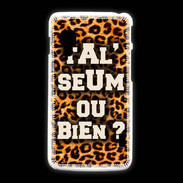 Coque LG L5 2 Ta l'seum ou bien Léopard