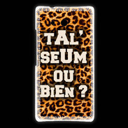 Coque Huawei Ascend Mate Ta l'seum ou bien Léopard