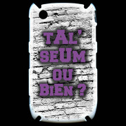 Coque Blackberry 8520 Ta l'seum ou bien Violet