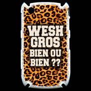 Coque Blackberry 8520 Wesh Gros Léopard