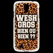 Coque Samsung Galaxy S4 Wesh Gros Léopard