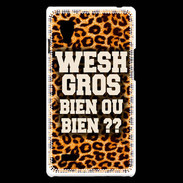 Coque LG Optimus L9 Wesh Gros Léopard