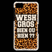 Coque Blackberry Z10 Wesh Gros Léopard