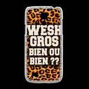 Coque Samsung Galaxy S4mini Wesh Gros Léopard