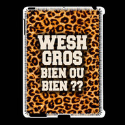Coque iPad 2/3 Wesh Gros Léopard