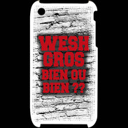 Coque iPhone 3G / 3GS Wesh Gros Rouge