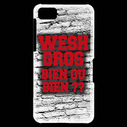 Coque Blackberry Z10 Wesh Gros Rouge