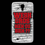 Coque Samsung Galaxy Mega Wesh Gros Rouge