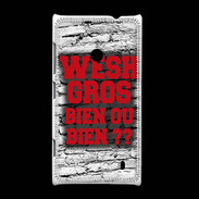 Coque Nokia Lumia 520 Wesh Gros Rouge