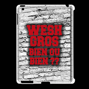 Coque iPad 2/3 Wesh Gros Rouge