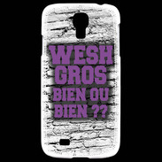 Coque Samsung Galaxy S4 Wesh Gros Violet