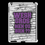 Coque iPad 2/3 Wesh Gros Violet