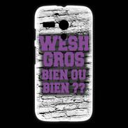 Coque Motorola G Wesh Gros Violet