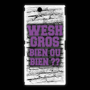 Coque Sony Xpéria Z Ultra Wesh Gros Violet