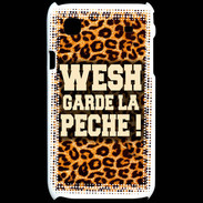 Coque Samsung Galaxy S Wesh garde la pèche Léopard