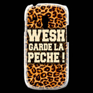 Coque Samsung Galaxy S3 Mini Wesh garde la pèche Léopard