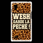 Coque LG Optimus L9 Wesh garde la pèche Léopard
