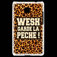 Coque LG Optimus L3 II Wesh garde la pèche Léopard