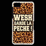 Coque Blackberry Z10 Wesh garde la pèche Léopard