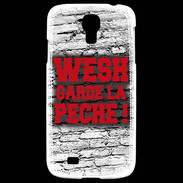 Coque Samsung Galaxy S4 Wesh garde la pèche Rouge